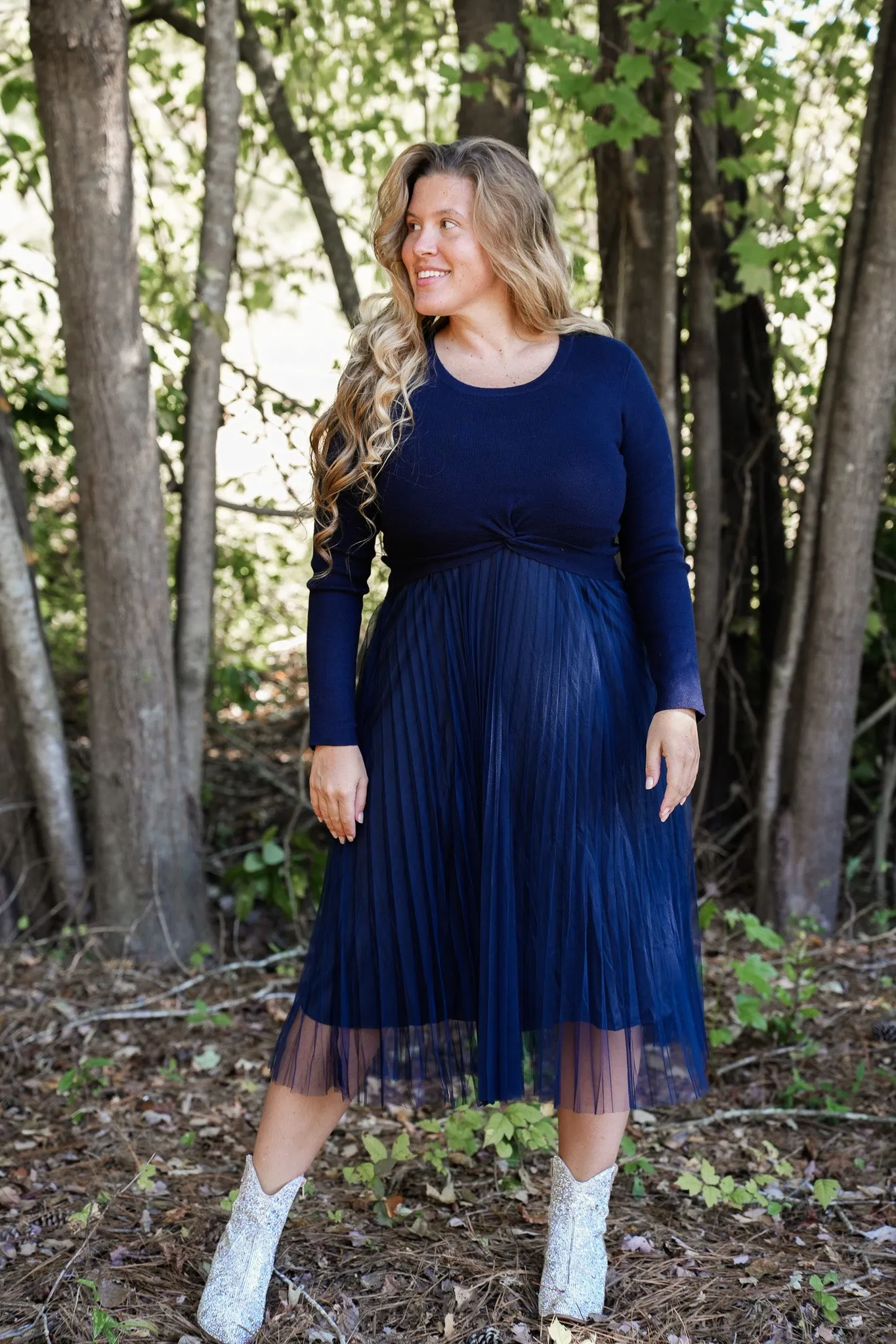 Twist Sweater Dress Set