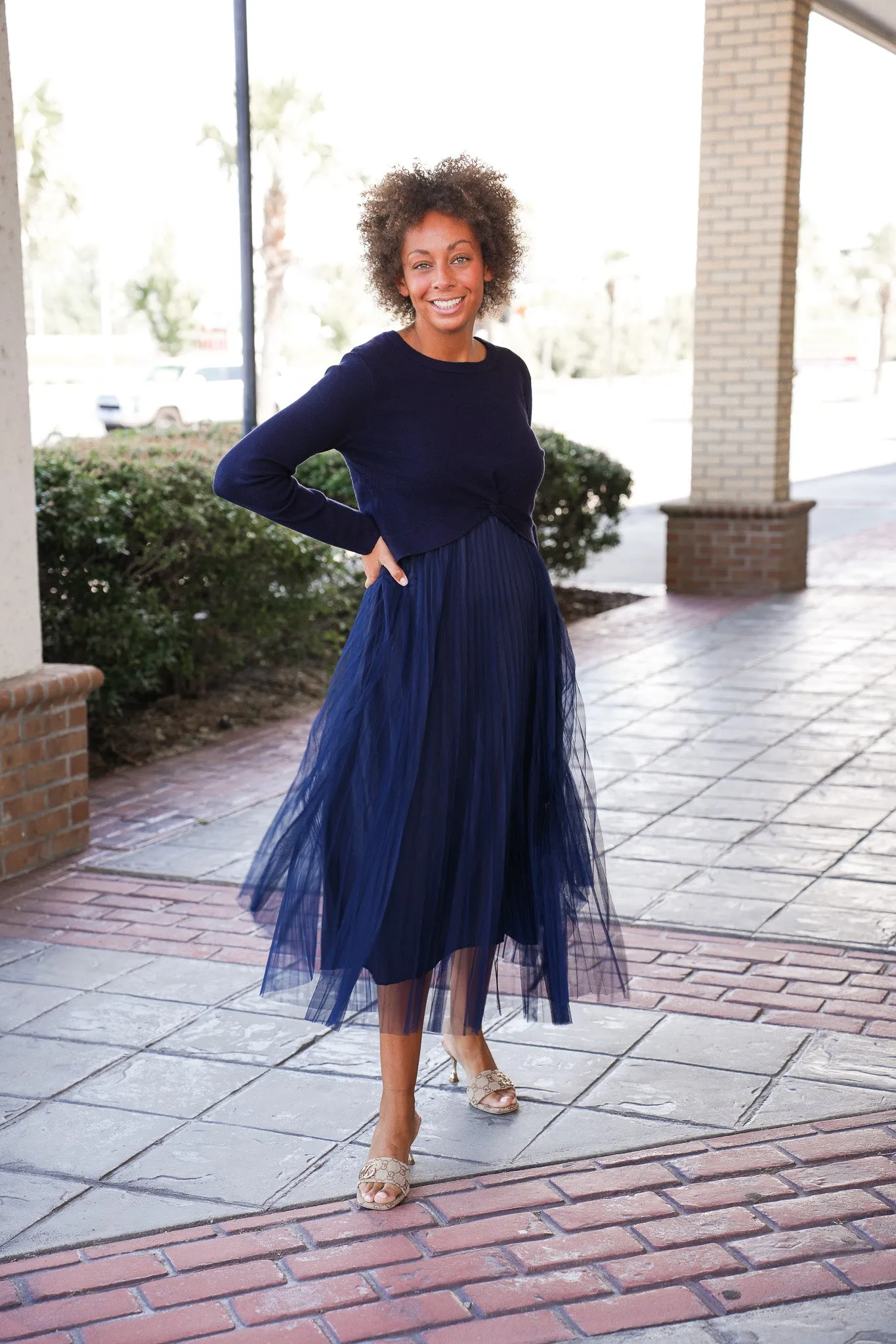 Twist Sweater Dress Set
