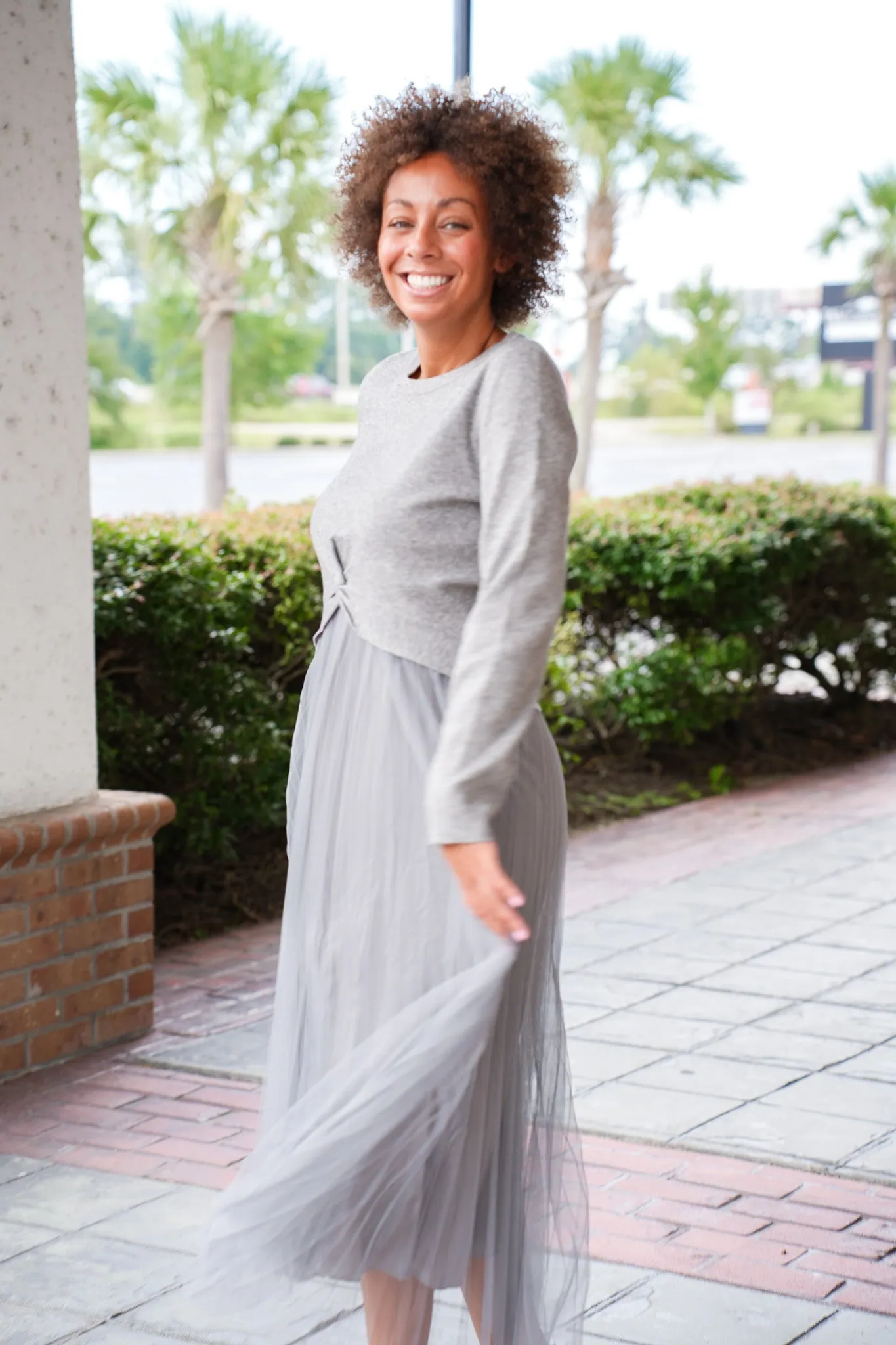 Twist Sweater Dress Set