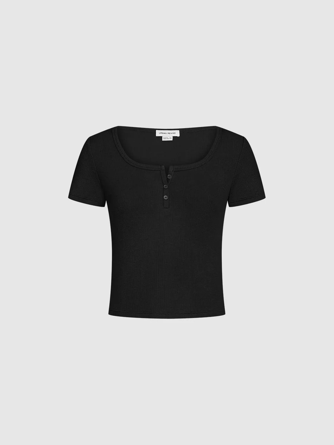 U-Neck Skinny T-Shirts