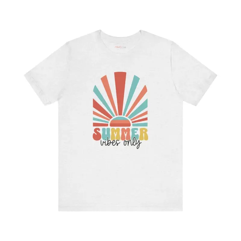 Unisex Short Sleeve t Shirt Summer Vibes Only