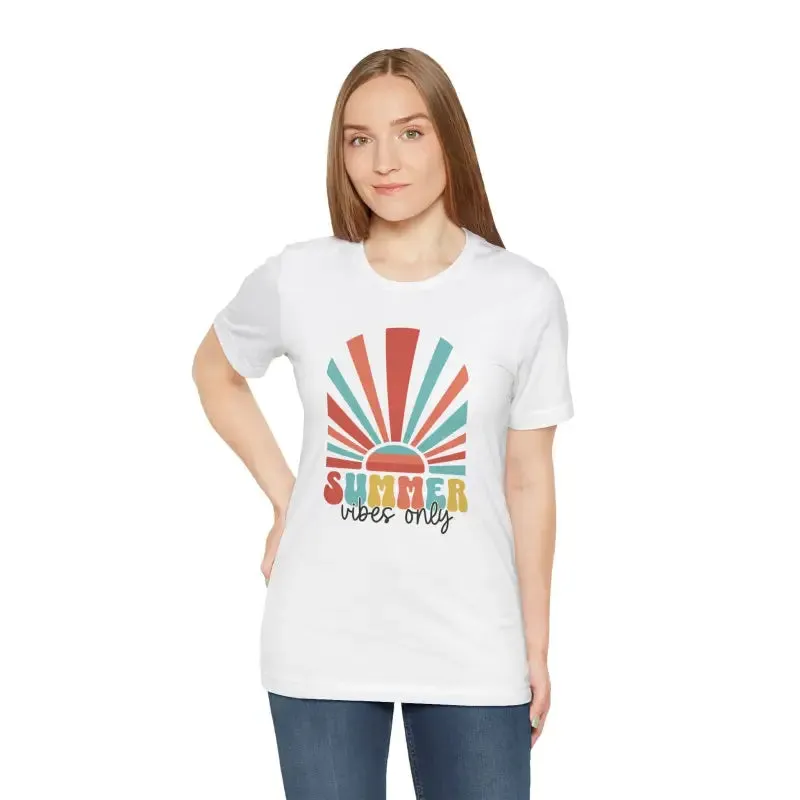 Unisex Short Sleeve t Shirt Summer Vibes Only