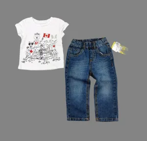 UNISEX SIZE 18/24 MONTHS - 2 Piece Mix N Match Outfit NWT / EUC B18