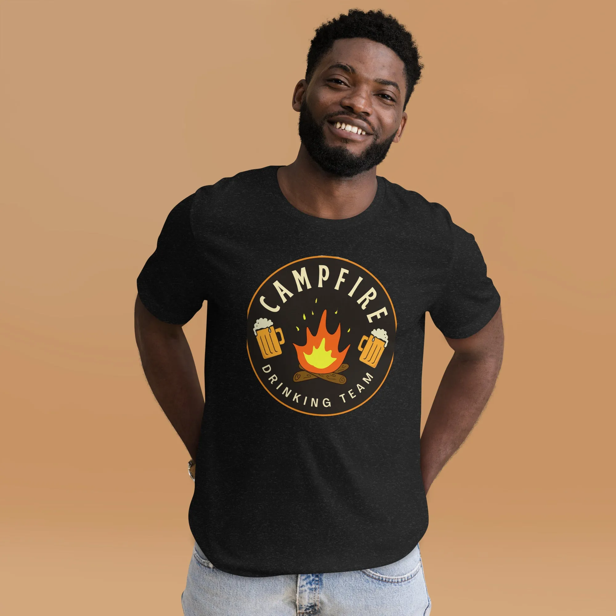 Unisex t-shirt, gift idea Camping T Shirt, back to school