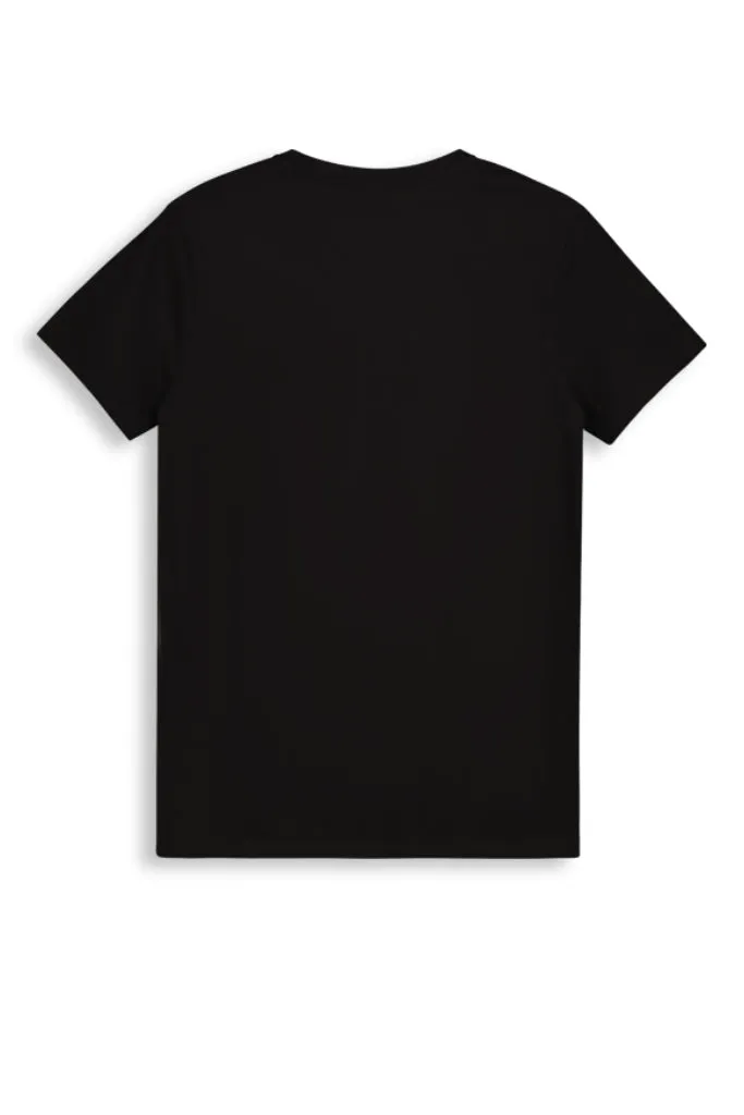 V-Neck T-Shirt _ 141861 _ Black