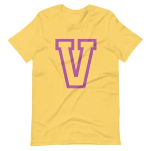 V -  Sustainably Made Unisex T-Shirt