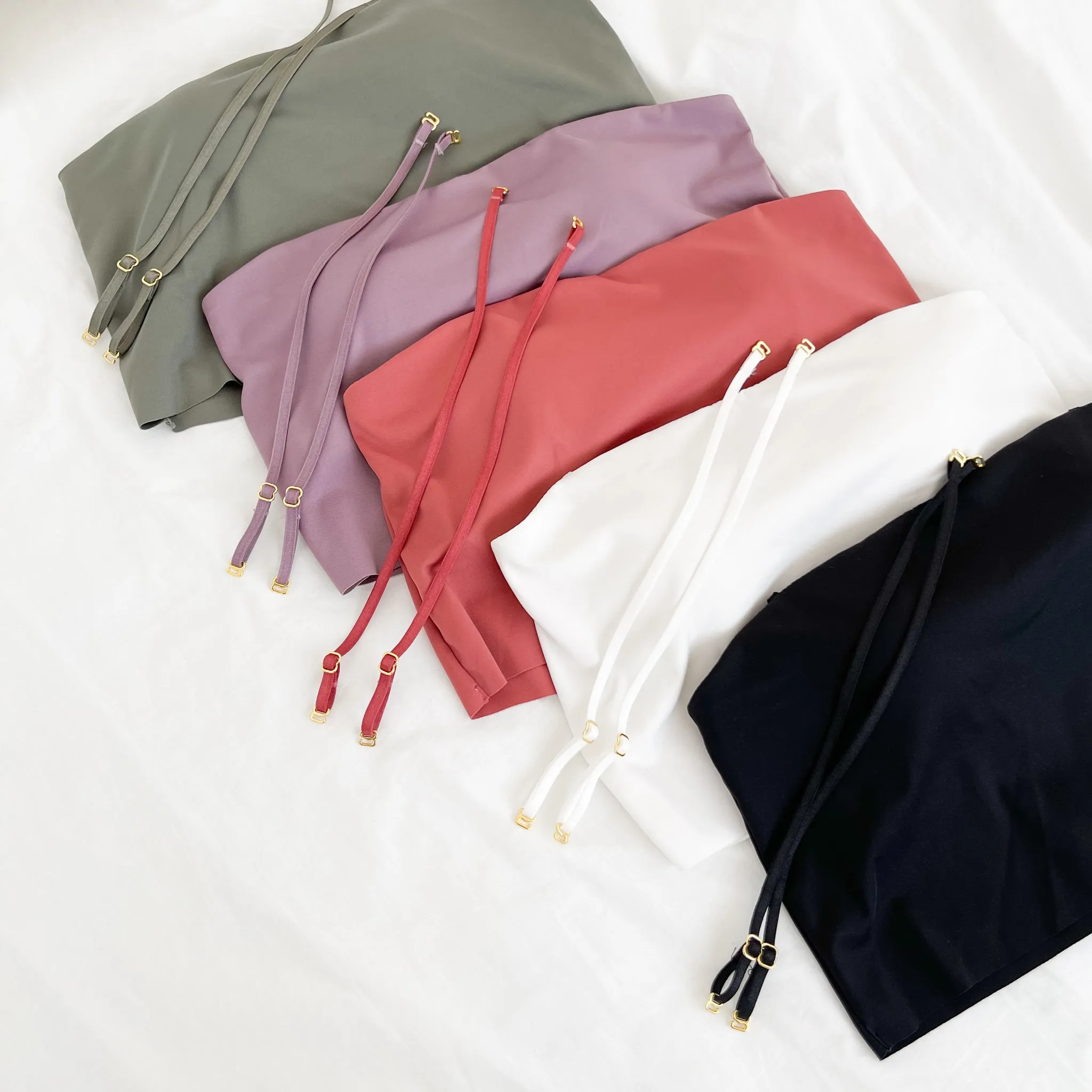 Versatile 3-in-1 Bra Top in Dewberry