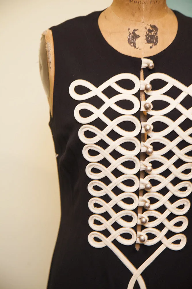 Vintage Moschino Black Dress