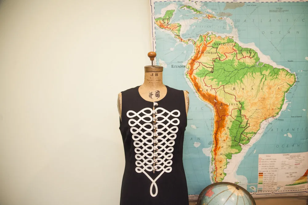 Vintage Moschino Black Dress