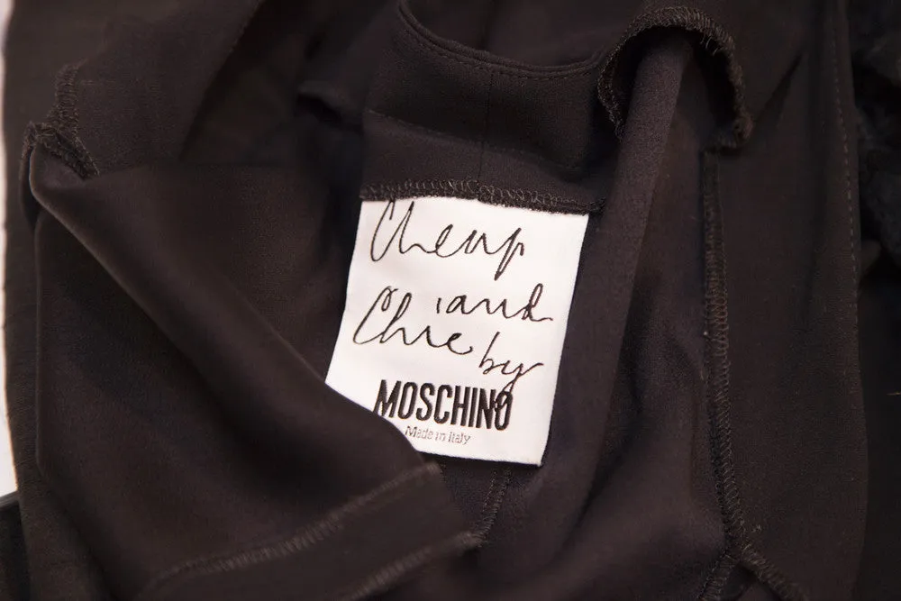 Vintage Moschino Black Dress