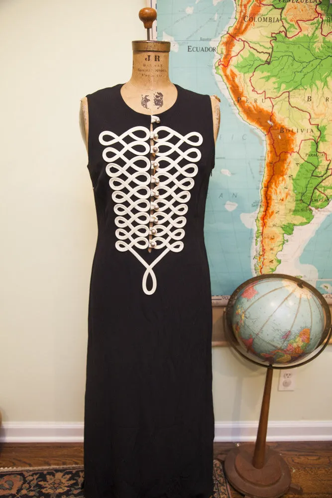 Vintage Moschino Black Dress