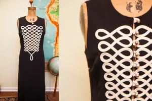 Vintage Moschino Black Dress