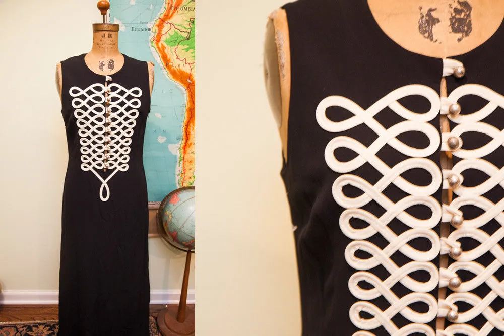 Vintage Moschino Black Dress