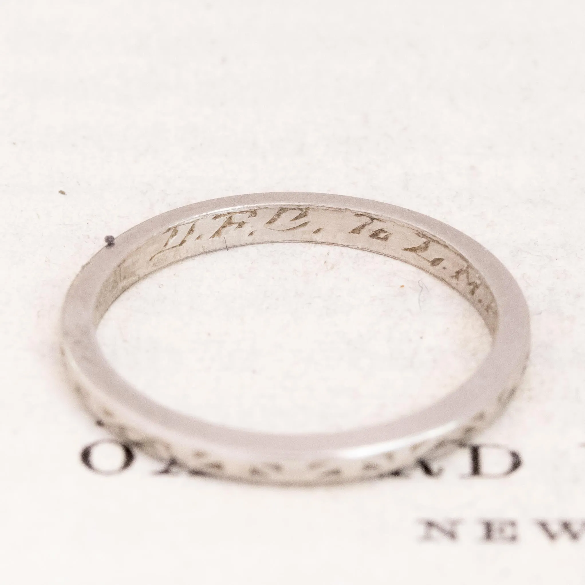 Vintage Wedding Band Circa 1954