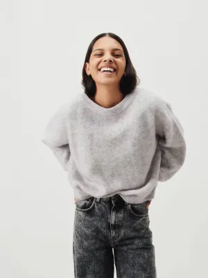 Vitow Sweater - LIGHT GREY MELANGE