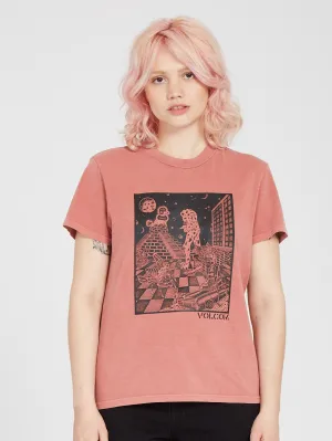 Volchedelic T-Shirt - ROSEWOOD