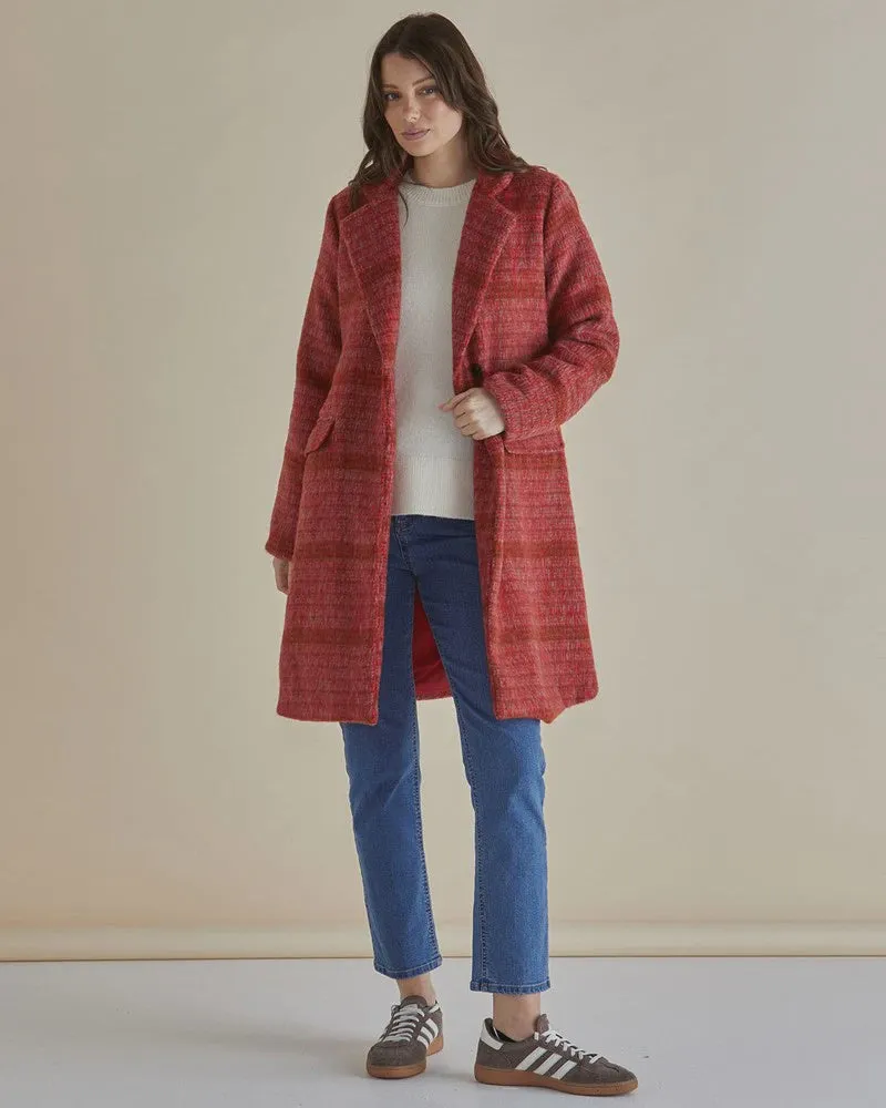 Wanda Coat Rouge
