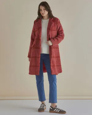 Wanda Coat Rouge