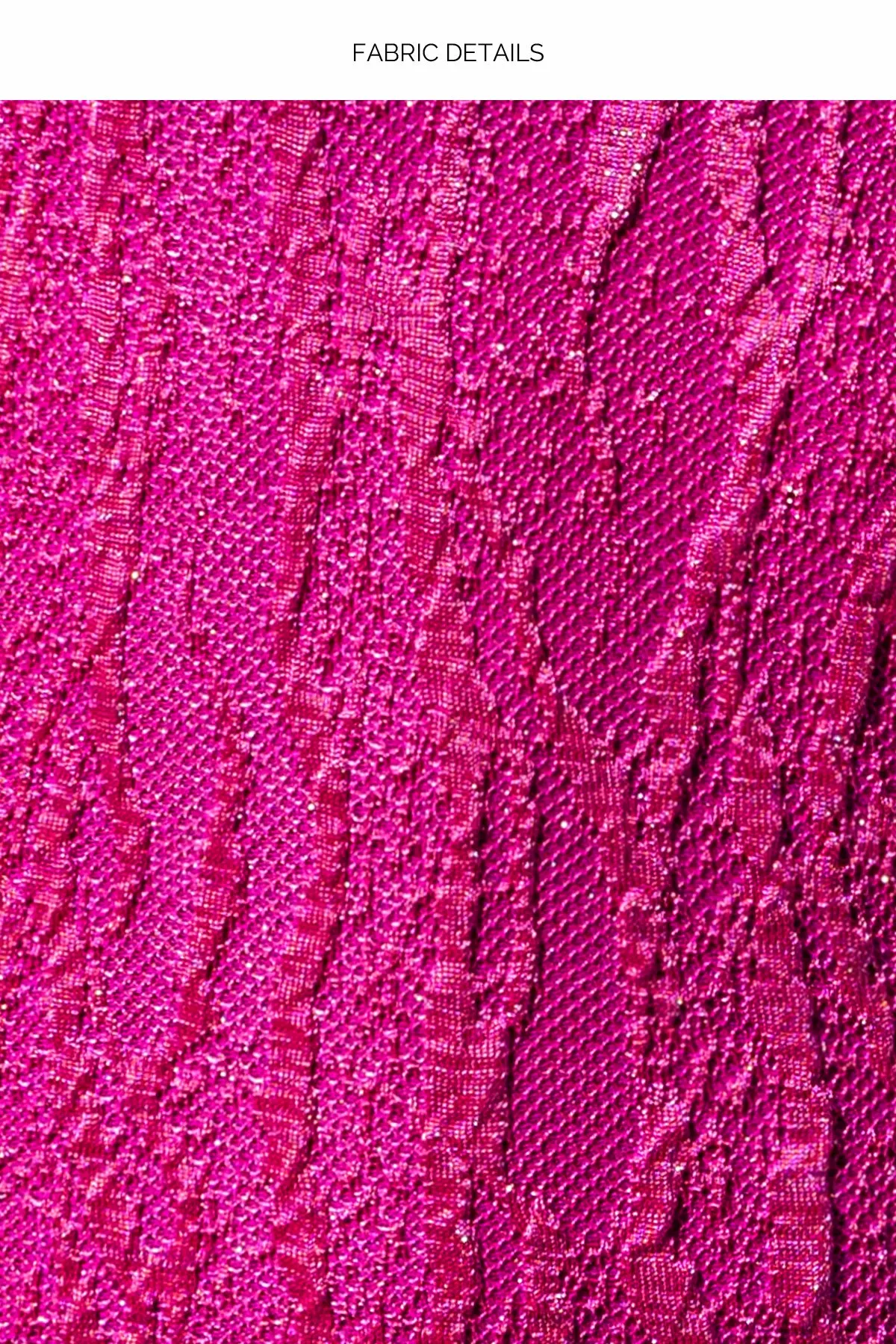 WAVE CHASER - Crop Top & Twist Front Skirt • Fuchsia