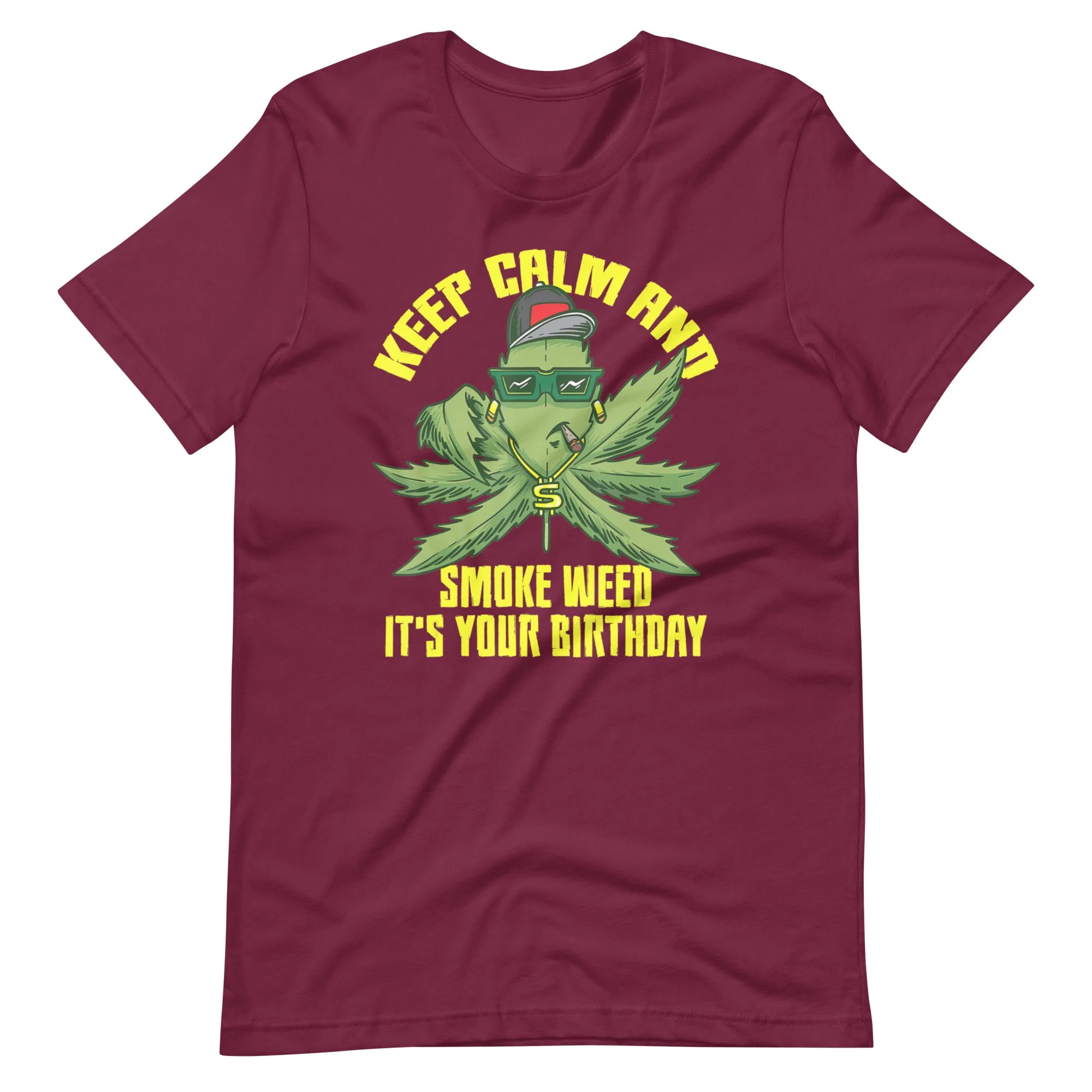 Weed-Birthday-Party-Marijuana-Smoker-Cannabis t-shirt