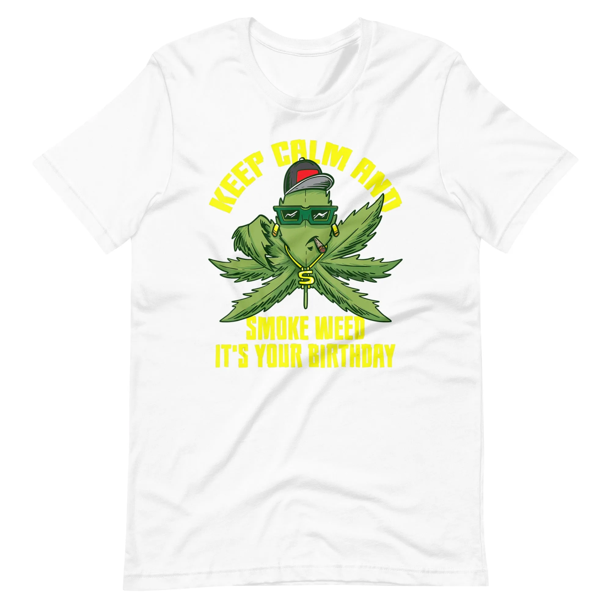 Weed-Birthday-Party-Marijuana-Smoker-Cannabis t-shirt