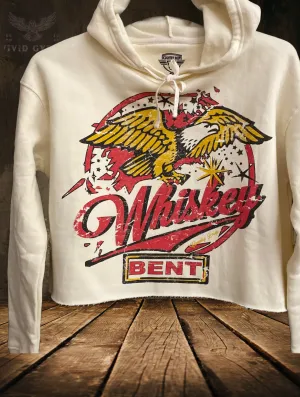 Whiskey Bent Cropped Hoodie