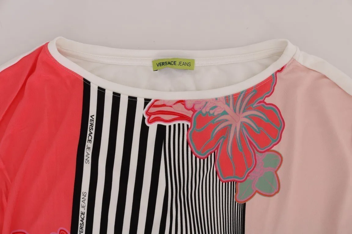 White Stretch Motive T-Shirt