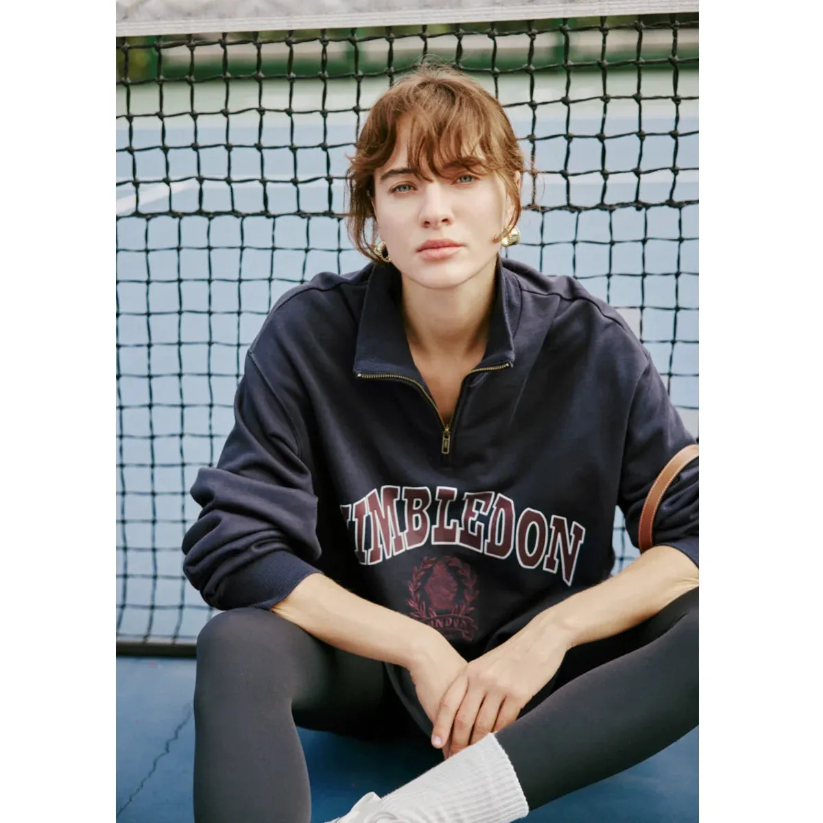 Wimbledon Half-Zip Sweatshirt