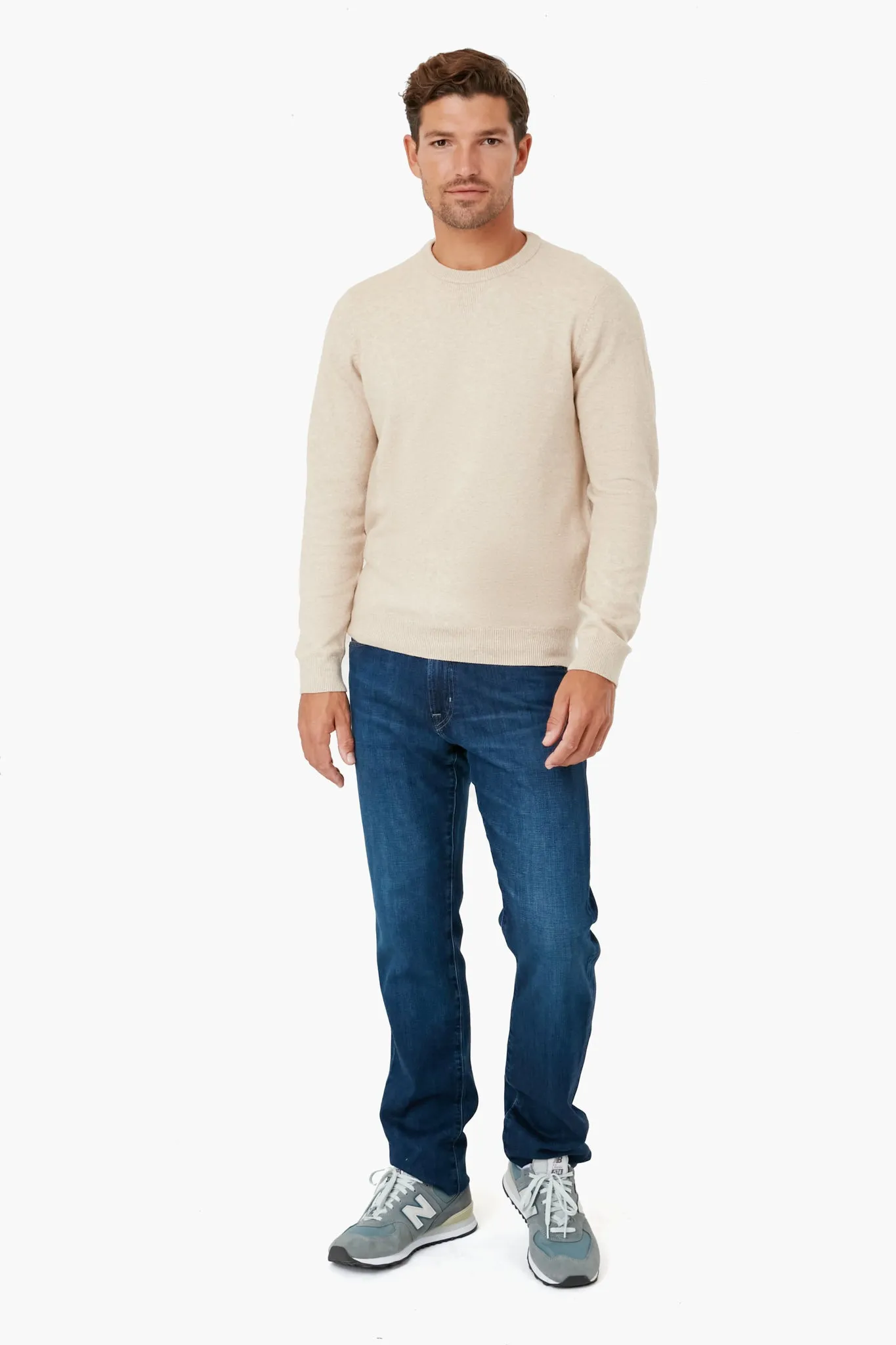Winter Wheat Jackson Crew Sweater