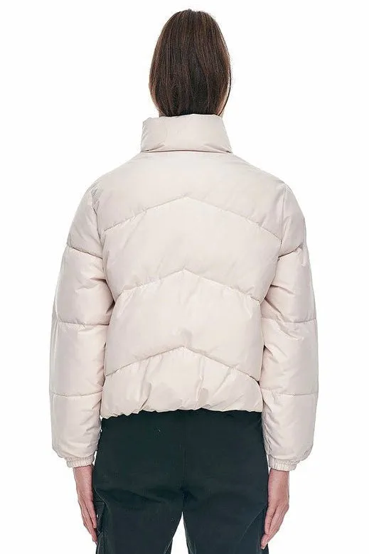 Womens Buttercream Demi Puffer Jacket