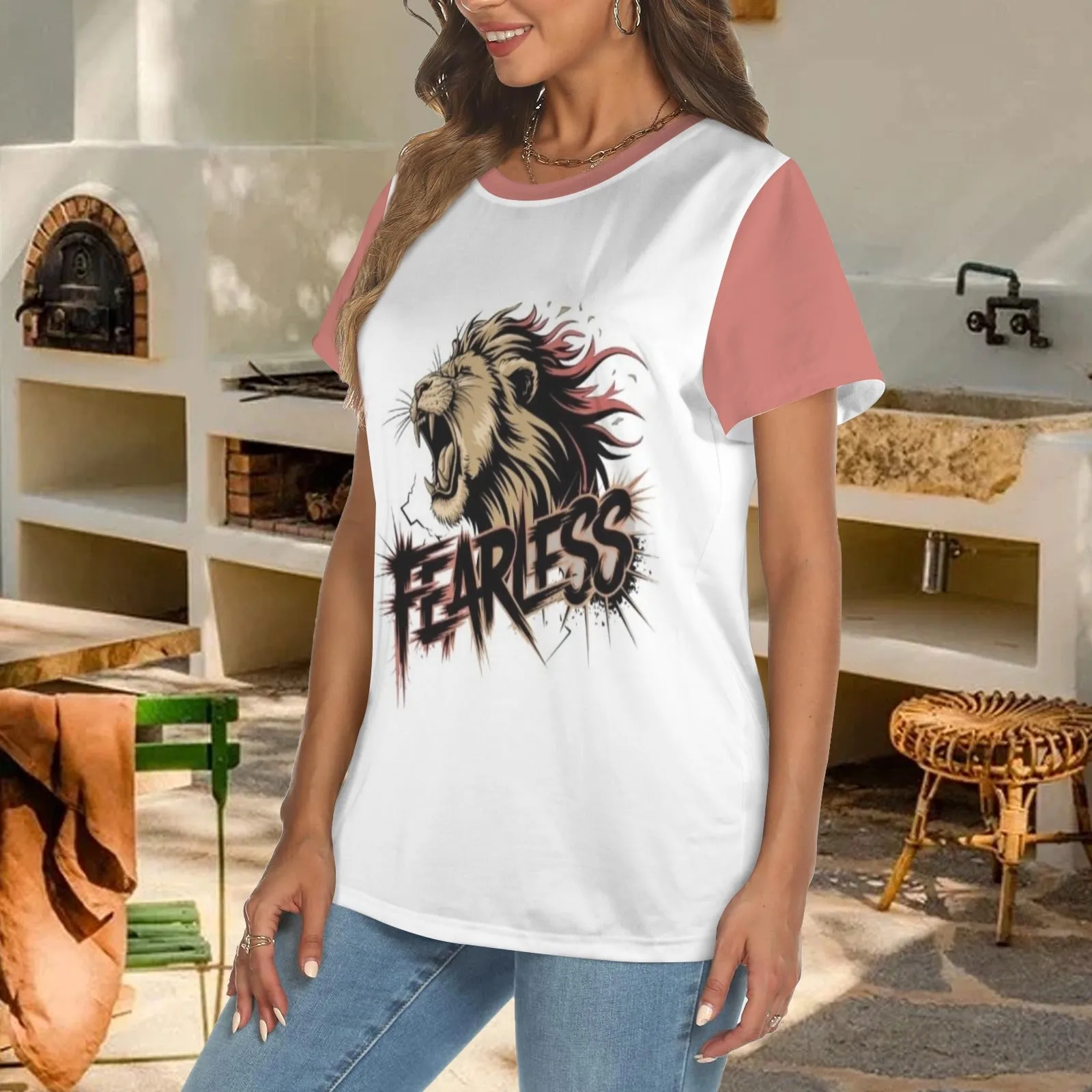 Women's Crewneck Short Sleeve T Shirt