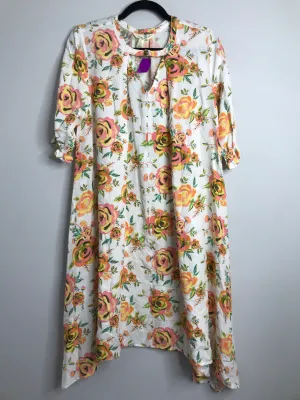 Womens Size Sm Misses White Matilda Jane Dress