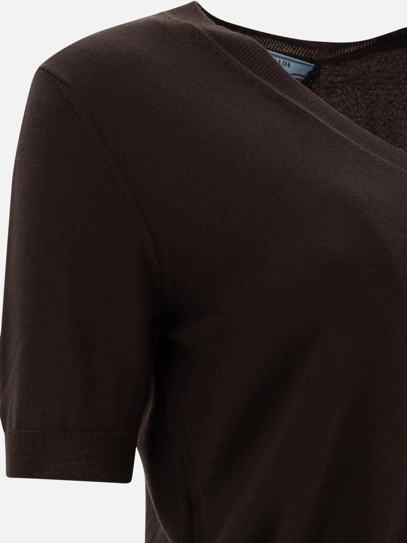 Wool V-neck sweater