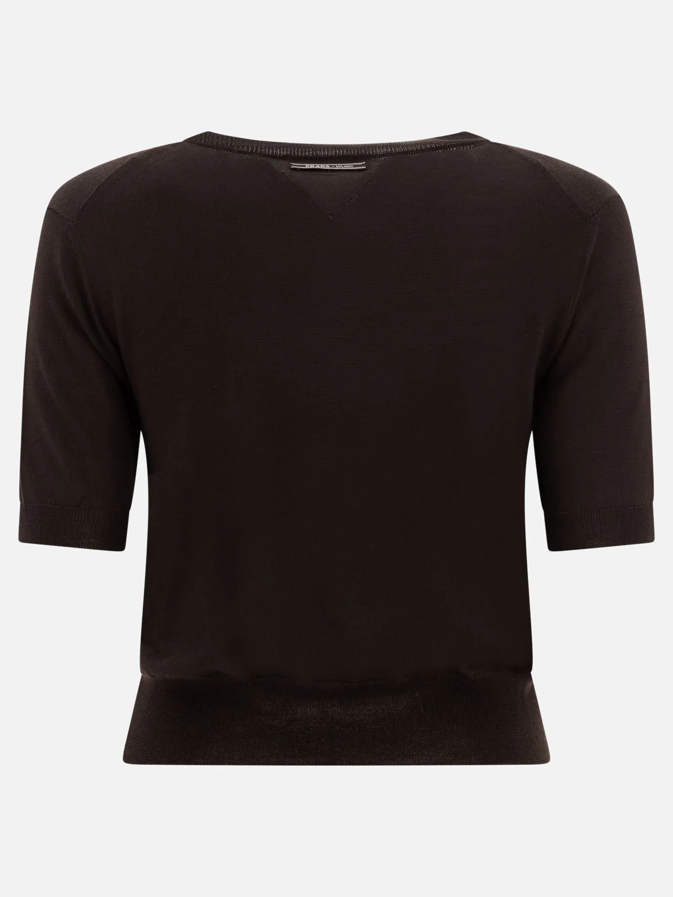 Wool V-neck sweater