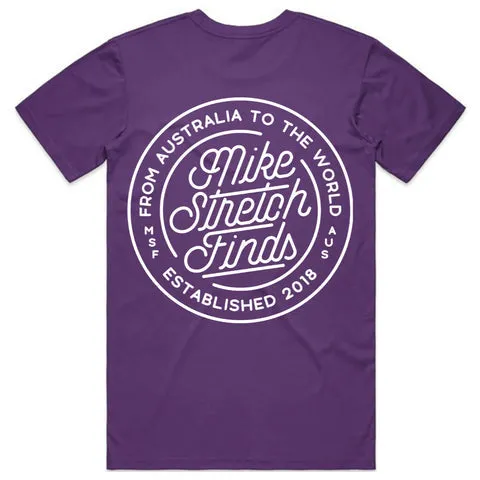 World Tee Purple