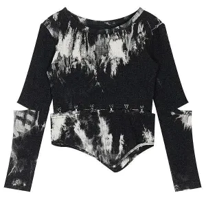 Y2K Full Zip Jacket with Adjustable Sizing for Comfort