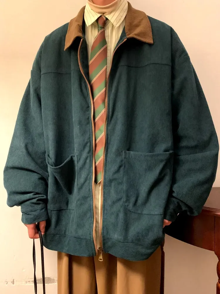 Y2K Vintage Ribbed Jacket