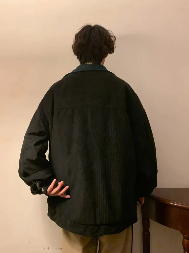 Y2K Vintage Ribbed Jacket