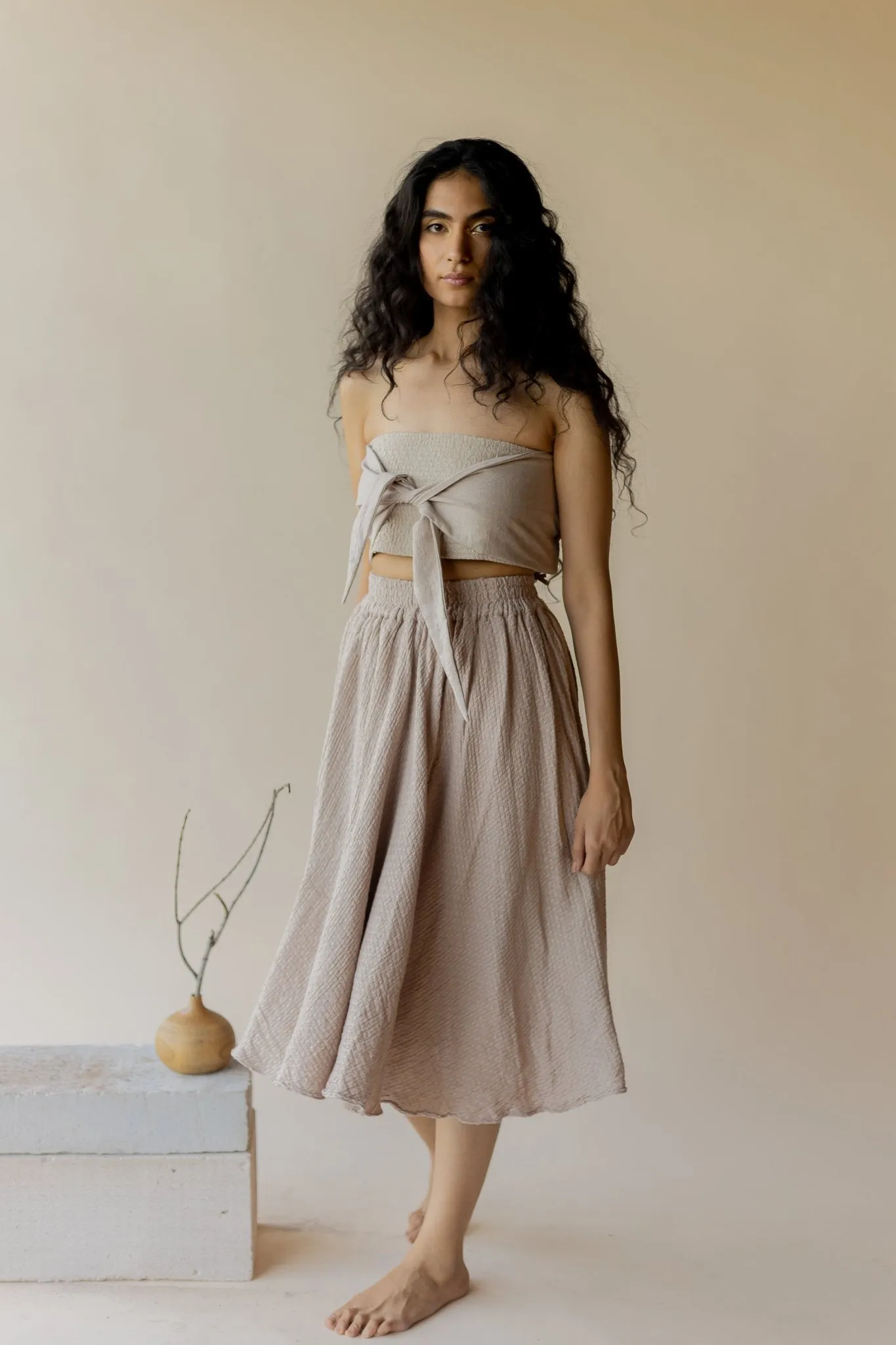 Yuzu Textured Skirt
