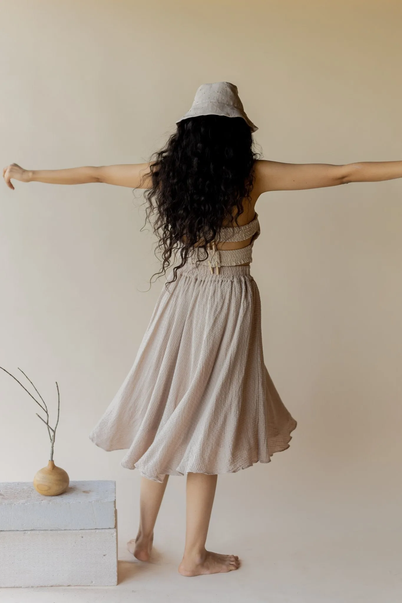 Yuzu Textured Skirt
