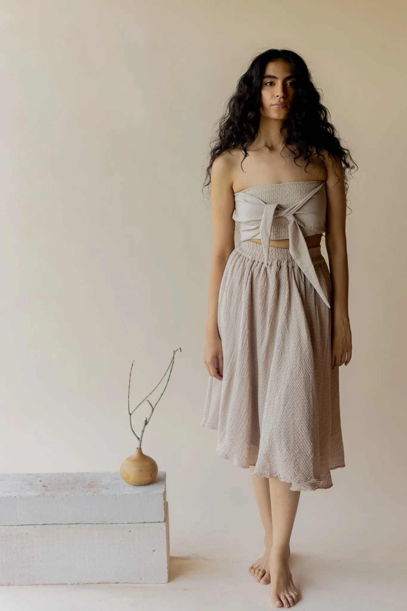 Yuzu Textured Skirt