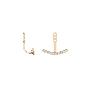 Zaha Pavé Arc Ear Jackets