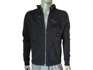 Zip Up Patches Hoodie