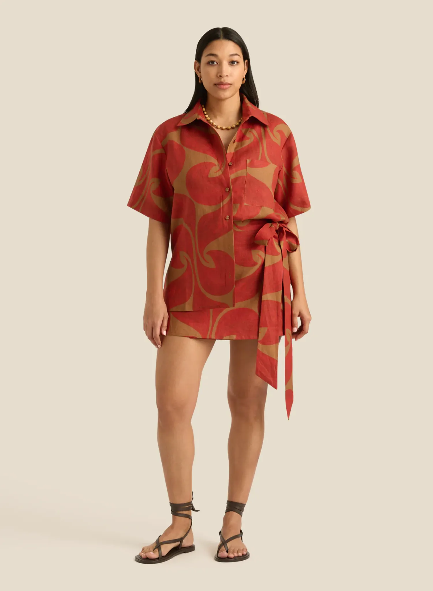 Zuri Mini Skirt | Wave Spice